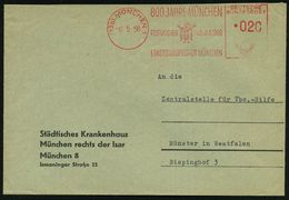 HEINRICH DER LÖWE / FRIEDRICH I. BARBAROSSA : (13b) MÜNCHEN 1/ 800 JAHRE MÜNCHEN/ FESTWOCHEN.. 1958 (6.5.) Jubil.-AFS =  - Andere & Zonder Classificatie