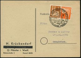 DER 30-JÄHRIGE KRIEG 1618 - 1648 : (21a) MÜNSTER (WESTF)/ 1648/ 300 JAHRE/ *WESTFÄL.FRIEDE* 1948 (28.X.) SSt Mit Röm. Mo - Other & Unclassified