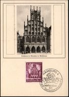 DER 30-JÄHRIGE KRIEG 1618 - 1648 : DEUTSCHES REICH 1941 (20.4.) 40 Pf. + 35 Pf. W.H.W. = Rathaus Des Westfälischen Fried - Andere & Zonder Classificatie