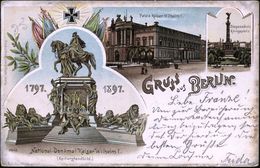 DEUTSCHE GESCHICHTE 1871 - 1914 : Berlin 1897 (25.9.) 2 Pf. "Berliner Paketfahrt AG" Ziffer, Braun EF + 1K: PACKET/1./I. - Andere & Zonder Classificatie