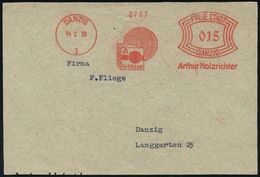 FREIE STADT DANZIG (1920 - 1939) & DANZIG BIS 1944 : DANZIG/ 1/ VITELLO/ Arthur Holzrichter 1930 (14.2.) Seltener AFS Bo - Altri & Non Classificati