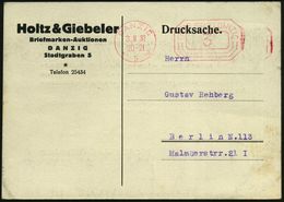 FREIE STADT DANZIG (1920 - 1939) & DANZIG BIS 1944 : DANZIG/ 5/ FREIE STADT DANZIG 1932 (3.2.) PFS Achteck-Wertrahmen 3  - Other & Unclassified