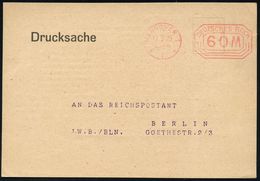 WEIMARER REPUBLIK 1919 - 1932/33 : HANNOVER 1/ *I*/ DEUTSCHES REICH 1923 (17.7.) PFS Achteck 60 M. Auf Mitteilungskarte  - Autres & Non Classés
