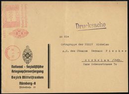 VETERANENVERBÄNDE (1919-39) : NÜRNBERG/ 1/ National Sozialist./ Kriegsopferversorgung 1936 (15.5.) AFS = NSKOV-Logo (mit - Andere & Zonder Classificatie