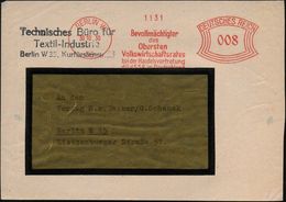 DIE DEUTSCH-SOWJETISCHEN BEZIEHUNGEN (1919-1941/42) : BERLIN W/ 35/ Bevollmächtigter/ D./ Obersten/ Volkswirtschaftsrate - Other & Unclassified