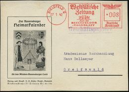 DIE NS-PRESSE / NS-ZEITUNGEN / NS-VERLAGE : BIELEFELD 2/ Westfälische/ Zeitung/ Gegr.1811/ BIELEFELDER/ TAGEBLATT 1942 ( - Andere & Zonder Classificatie