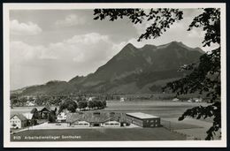 NS-INSTITUTIONEN & ORGANISATIONEN : Sonthofen 1935 (ca.) S/w.-Foto-Ak.: (Reichs)-Arbeitsdienstlager Sonthofen (Uhv, J. H - Autres & Non Classés