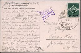 NS-INSTITUTIONEN & ORGANISATIONEN : DEUTSCHES REICH 1935 (3.6.) 2K-BPA: DEUTSCHE SCHIFFSPOST/MS/"Monte Sarmiento"HSDG/Kr - Sonstige & Ohne Zuordnung