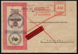 NS-MINISTERIEN 1933-45 : BERLIN W/ 9/ Der Reichs-u./ Preußische Minister/ Für Ernährung/ U.Landwirtschaft 1936 (29.7.) A - Altri & Non Classificati