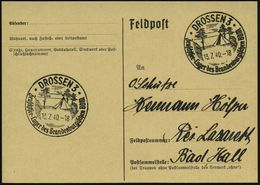 HITLERJUGEND & BUND DEUTSCHER MÄDEL : DROSSEN 3/ Zeuschtsee-Lager Des Brandenbg.BDM 1940 (13.7.) SSt = (HJ)-BDM-Lager (Z - Sonstige & Ohne Zuordnung
