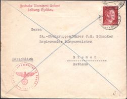 SA (STURM-ABTEILUNG) / SS (SCHUTZ-STAFFEL) & GESTAPO (GEHEIME STAATSPOLIZEI) : DT.BES.LITAUEN 1942 (25.10.) 2K-Steg: KAU - Altri & Non Classificati