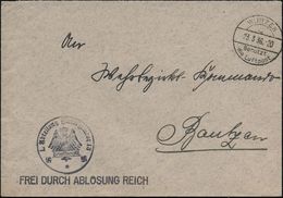 DEUTSCHE WEHRMACHT 1933 - 31. AUGUST 1939 : WURZEN/ Benutzt/ Die Luftpost 1935 (23.3.) HWSt + 1K-HdN: I. Abt. Flakregime - Sonstige & Ohne Zuordnung
