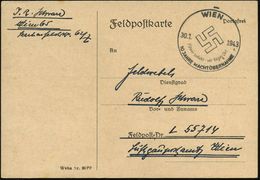 GESCHICHTE ÖSTERREICH 1938-45 / "OSTMARK" : WIEN/ A/ Führer Befiehl-wir Folgen Dir!/ 10 JAHRE MACHTÜBERNAHME 1943 (30.1. - Other & Unclassified