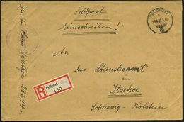 II. WELTKRIEG (1939 - 1945) : DT.BES.FRANKREICH 1941 (26.4.) 1K: FELDOST/a/254 + Provis. RZ: Feldpost 254 = Feldpostamt  - WW2