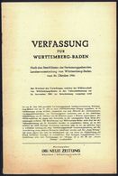 DIE ALLIIERTEN SIEGERMÄCHTE DES II.WELTKRIEGES: U.S.A. / U.D.S.S.R. / GROSSBRITANNIEN / FRANKREICH Etc. : U.S.-ZONE 1946 - 2. Weltkrieg