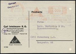 DEUTSCHLAND NACH DEM 8. MAI 1945: ALLIIERTE BESETZUNG / KONTROLLRAT : BAD ZWISCHENAHN/ Ciag/ ..Carl Intelmann KG 1945 (2 - Other & Unclassified
