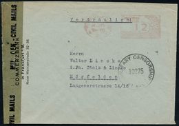 DEUTSCHLAND NACH DEM 8. MAI 1945: ALLIIERTE BESETZUNG / KONTROLLRAT : FRANKFURT (MAIN)/ *2I/ Deutsches/ Reich 1945 (27.1 - Other & Unclassified