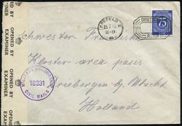 DEUTSCHLAND NACH DEM 8. MAI 1945: ALLIIERTE BESETZUNG / KONTROLLRAT : KREFELD 2/ Aa/ DEUTSCHES/ REICH 1946 (25.7.) Schwa - Sonstige & Ohne Zuordnung