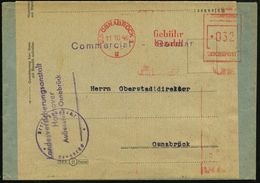 DEUTSCHLAND NACH DEM 8. MAI 1945: ALLIIERTE BESETZUNG / KONTROLLRAT : (23) OSNABRÜCK 1/ G/ Gebühr/ Bezahlt/  EICHSPOST 1 - Altri & Non Classificati