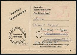 FRANZÖSISCHE BESATZUNGSZONE : OFFENBURG (BADEN)/ 1/ Deutsche Post 1949 (23.5.) PFS "offenes Posthorn" Ohne Wertziffer =  - Andere & Zonder Classificatie