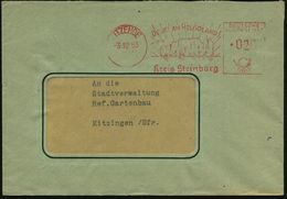 GESCHICHTE DER BUNDESREPUBLIK DEUTSCHLAND : ITZEHOE/ DENKT AN HELGOLAND/ Kreis Steinburg 1953 (3.12.) Propaganda-AFS (=  - Other & Unclassified