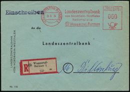 GESCHICHTE DER BUNDESREPUBLIK DEUTSCHLAND : (22a) WUPPERTAL-BARMEN 1/ Landeszentralbank/ V.Nordrhein-Westfalen/ Nebenste - Other & Unclassified