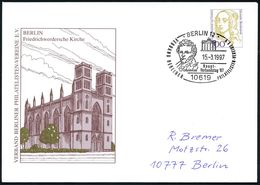 GESCHICHTE VON BERLIN : 10619 BERLIN 12/ VEREIN BERLINER PHILAT.-VEREINE 1997 (15.3.) SSt = Schinkel-Brustbild Auf PU 10 - Sonstige & Ohne Zuordnung