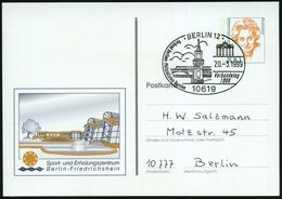 GESCHICHTE VON BERLIN : 10619 BERLIN 12/ Verband Berliner Philatel.Vereine.. 1999 (20.3.) SSt = Oberbaun-Brücke, Branden - Autres & Non Classés
