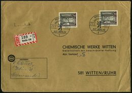 GESCHICHTE VON BERLIN : BERLIN 1963 (14.9.) 50 Pf. Alt-Berlin, Reine MeF: 2 Stück = Fischerbrücke 1830 , Mehrfacher ET-S - Sonstige & Ohne Zuordnung