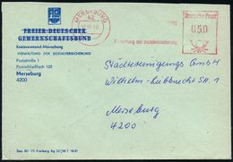 WIEDERVEREINIGTES DEUTSCHLAND : 42 MERSEBURG/ Verwaltung Der Sozialversicherung 1990 (17.10.) Aptierter AFS 050 Pf. = FD - Andere & Zonder Classificatie