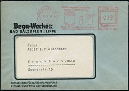 PAPIER / PAPIERVERARBEITUNG / ZELLSTOFF : BAD SALZUFLEN/ Kartonagen../ Papierverarbeitung../ Druckerei/ BEGA-WERKE 1942  - Zonder Classificatie