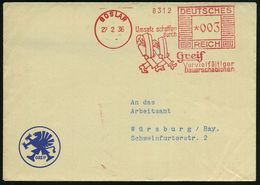 BÜRO / SCHREIBGERÄTE / SCHREIBMASCHINE : GOSLAR/ ..Greif/ Vervielfältiger/ Dauerschablonen 1935 (27.2.) AFS = 2 Büroange - Unclassified