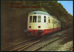 LOKOMOTIVEN & WAGGON-MOTIVE : B.R.D. 1985 PP 20 Pf. + 25 Pf. Burgen: Elektr. Fernschnelltriebwagen "ET 11" Von 1935 (Mas - Trains