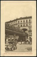 UNTERGRUNDBAHN /U-BAHN : Berlin-Schöneberg 1904/21 Durchfahrt Der U-Bahn Durch Das Wohnhaus Bülowstr.70, 6 Verschiedene  - Trains