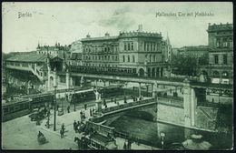 UNTERGRUNDBAHN /U-BAHN : Berlin-Kreuzberg 1902/14 U-Bahnhof Hallesches Tor, 8 Verschiedene S/w.-Foto-Ak. , Meist Gebr.,  - Treinen