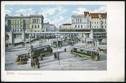 UNTERGRUNDBAHN /U-BAHN : Berlin-Kreuzberg 1905/15 U-Bahnhof Hallesches Tor, 10 Verschiedene Color-Foto-Ak. , Meist Gebr. - Treinen