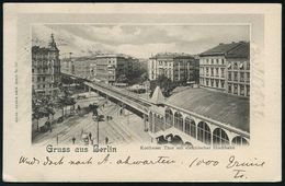 UNTERGRUNDBAHN /U-BAHN : Berlin-Kreuzberg 1902/11 U-Bahnhof Cottbuser Tor, 8 Verschiedene S/w.- U. Color-Foto-Ak. , Meis - Treinen