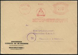 KRAFTWERKE / ENERGIEERZEUGUNG : BERLIN NW/ 40/ ELG/ ELEKTRIZITÄTS-LIEFERUNGS-GESellschaft.. 1944 (20.12.) Später AFS Auf - Andere & Zonder Classificatie