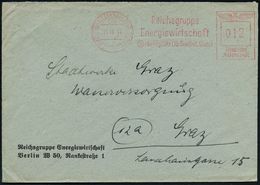 KRAFTWERKE / ENERGIEERZEUGUNG : MARKTGÖLITZ (KR SAALFELD)/ Reichsgruppe/ Energiewrtschaft/ (15) Marktgölitz.. 1944 (11.1 - Other & Unclassified