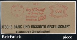 FILM / FILMVERLEIH / FILMTITEL / KINO : BERLIN SW/ 68/ Herz Ist Trumpf/ Mit Jenny Juno/ Paul Hörbiger../ FOX 1935 (19.1. - Film