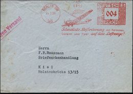 HUGO JUNKERS / JUNKERS-FLUGZEUGE : BERLIN SW/ 68/ Schnellste Beförderung V.Personen,/ Gütern U.Post Auf D.Luftwege! 1933 - Airplanes