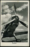 MILITÄRFLUGWESEN / MILITÄRFLUGZEUGE : DEUTSCHES REICH 1940 (ca.) 2 Verschiedene S/w.-Foto-Ak.: Unsere Luftwaffe, Jagdein - Vliegtuigen