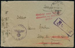 LUFTWAFFE 1939-45 / LUFTFELDPOST II.WK : DEUTSCHES REICH 1942/44 3 Verschiedene Briefstempel Fp.-Nr.: L 36959 Bzw. L 395 - Airplanes