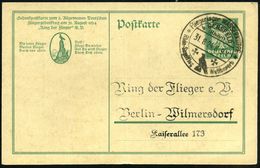 SEGELFLIEGEN / SEGELFLUGSPORT : GERSFELD (Rhön) 1924 (31.8.) SSt.: Fliegerlager WASSERKUPPE/b. GERSFELD/(Rhön)/Rhön-Sege - Airplanes