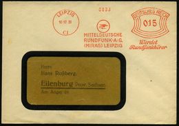 RADIO- & TV-SENDER / FUNKTÜRME : LEIPZIG/ C1/ MITTELDEUTSCHE/ RUNDFUNK AG./ (MIRAG)../ Werdet/ Rundfunkhörer 1931 (10.12 - Non Classés
