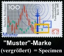 FUNK-, RADIO- & TV-AUSSTELLUNGEN : B.R.D. 1991 (Juli) 100 Pf. "Internat. Funkausstellung Berlin" Mit Amtl. Handstempel   - Non Classés