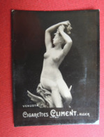 Chromo Photo. Cigarettes CLIMENT. Alger. Artiste. Femme Nue.Erotisme. VENUSTA - Climent