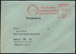 VERHÜTTUNG / ERZ- & METALLVERARBEITUNG : (22a) DÜSSELDORF-OBERKASSEL/ Verein Deutscher/ Maschinenbau-Anstalten 1953 (6.1 - Other & Unclassified