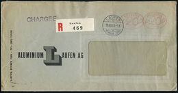 VERHÜTTUNG / ERZ- & METALLVERARBEITUNG : SCHWEIZ 1949 (26.8.) AFS Ohne Ort U. Klischee: HELVETIA/P 20 P/1515 = Aluminium - Other & Unclassified