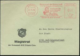 SCHMUCK / EDELSTEINE / DIAMANTEN : 6122 ERBACH/ Magistrat../ Weltberühmte/ Sammlungen/ Im Schloß/ Elfenbeinstadt 1973 (2 - Other & Unclassified